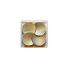 Brass Chopstick Rest Set of 4 - Four Moon Shape