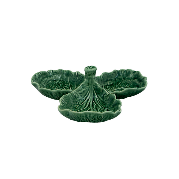 Bordallo Pinheiro - Cabbage Olive Dish Green