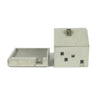 Concrete Cottage Incense Pot
