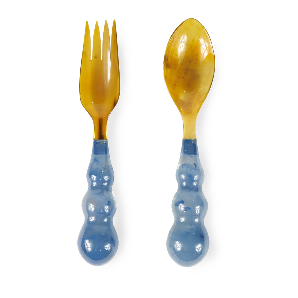 Lily Juliet - Mardi Gras Servers - Chambray
