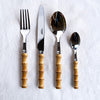 Sabre - Panda - Light Bamboo - Cutlery Set Of Five