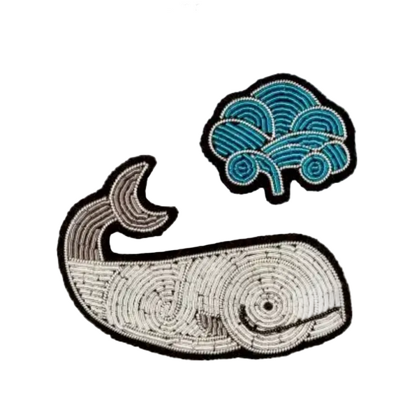 Macon et Lesquoy - Moby Dick Whale - Brooch