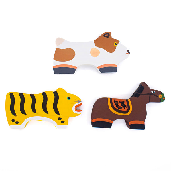 Tottori - Wood Zodiac Animals - Adult