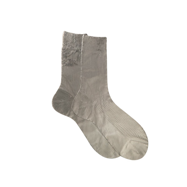 Maria La Rosa - Ribbed Laminated Socks - November 19 Shop