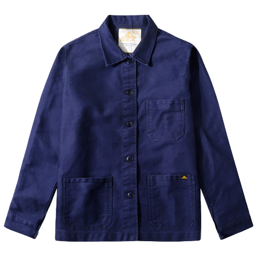 Le Mont St Michel - Genuine Work Jacket - Blue
