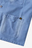 Le Mont St Michel - Vintage Washed Work Jacket - Blue