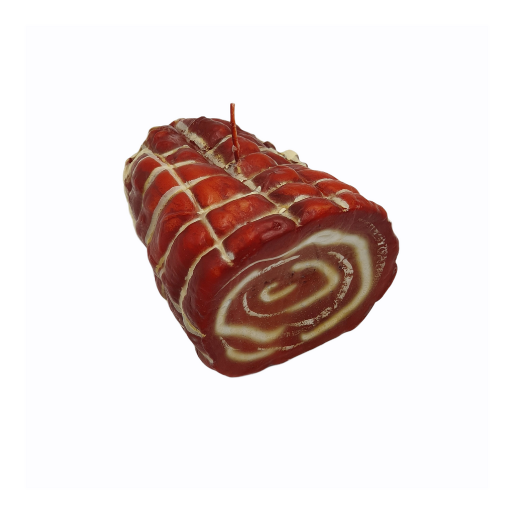 Capocollo Ham candle