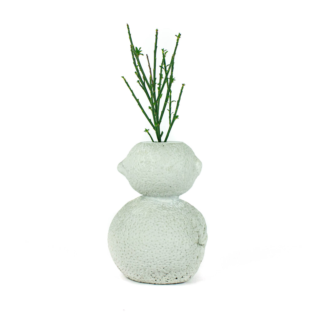 Come Out To The Coast - Orange And Lemon Vase