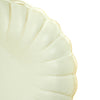Off White Flower Wheel Plate - Japan - November 19 Market