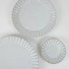 Barbarie Round Plate - White