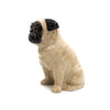 Quail - Fawn Pug Vase - Large