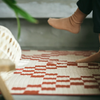 BasShu Patchwork Quilt Blanket - Red