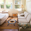 BasShu Patchwork Quilt Blanket - Camel