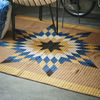 BasShu Patchwork Quilt Blanket - Camel