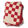 BasShu Patchwork Quilt Blanket - Red