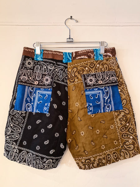 MMA×ranor BANDANA DENIM SHORTS MMA18-56 MMA×ranor BANDANA DENIM SHORTS MMA18-56 MMA×ranor BANDANA