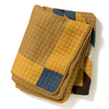 BasShu Patchwork Quilt Blanket - Camel