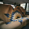 BasShu Patchwork Quilt Blanket - Camel