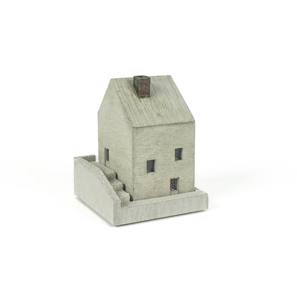 Concrete Lodge Incense Pot