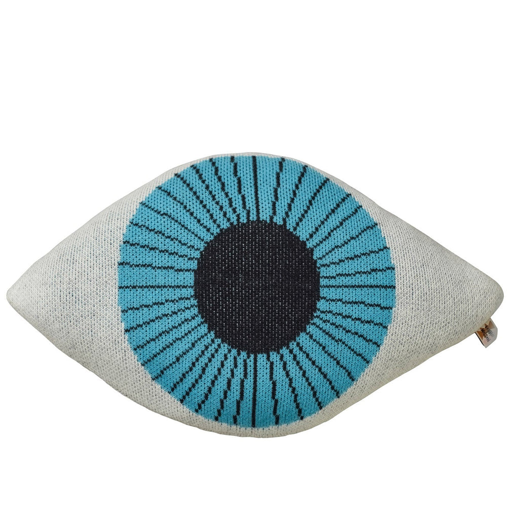 Donna Wilson - Blue Eye Shaped Cushion Pillow