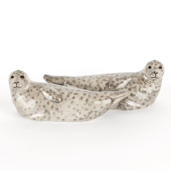 Quail -  Harbour Seal -Salt and Pepper Shakers
