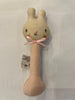 Alimrose - Linen Bunny Stick Rattle