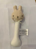 Alimrose - Linen Bunny Stick Rattle
