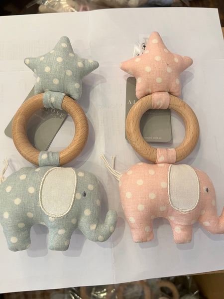Alimrose - Elephant Star Teether