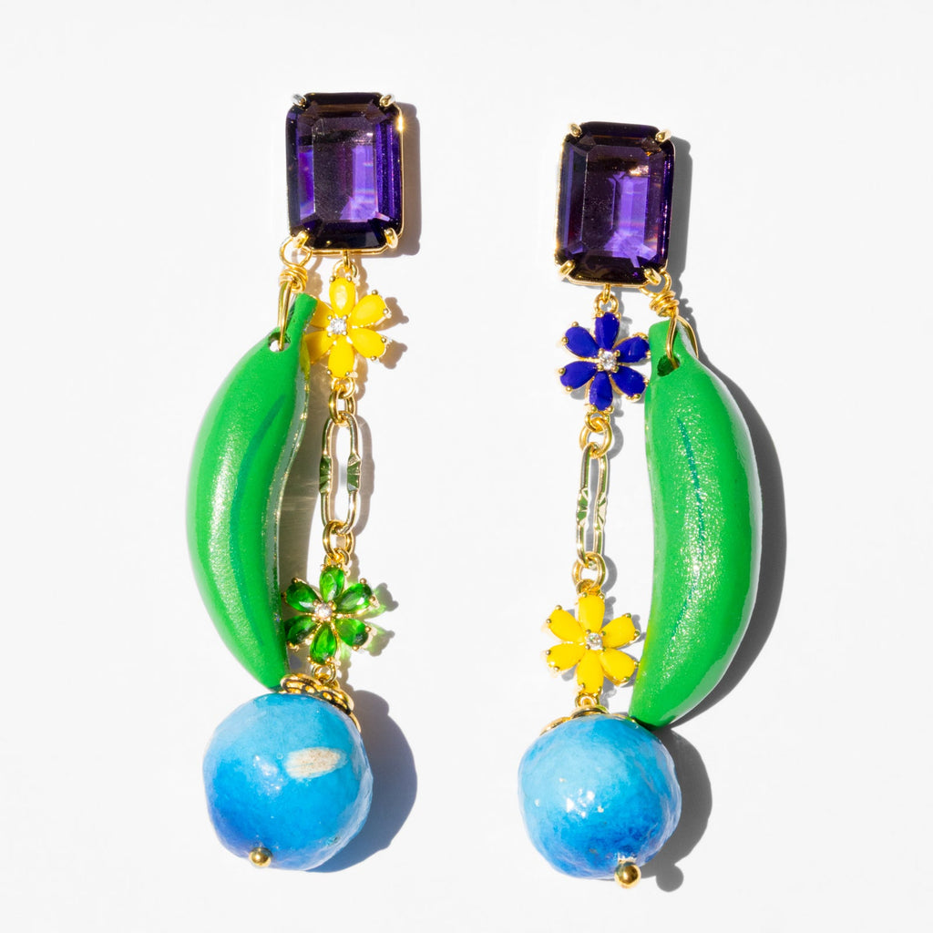 Katerina Psoma - Tutti Frutti Earrings