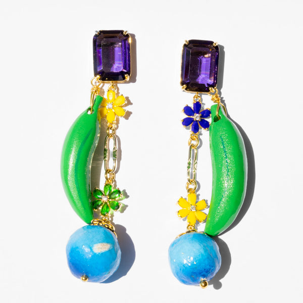 Katerina Psoma - Tutti Frutti Earrings