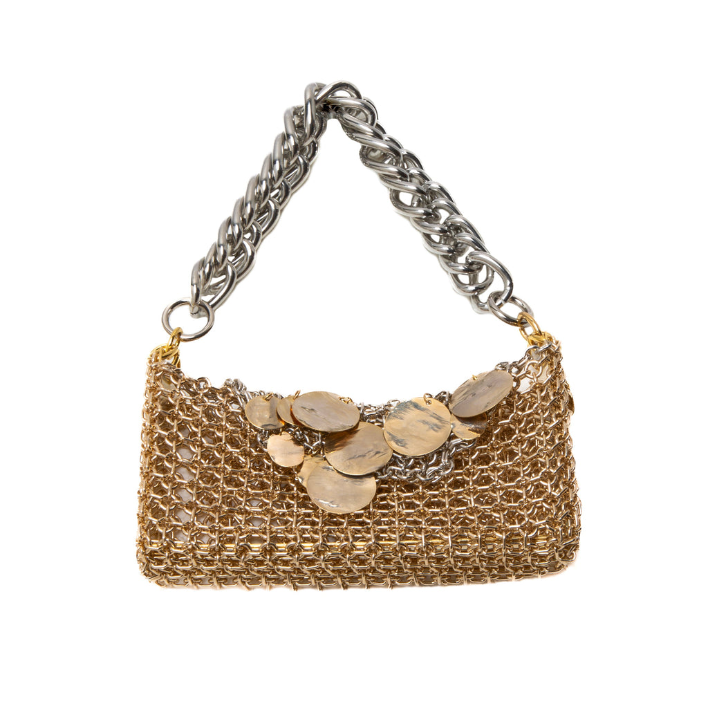 Silvia Gnecchi - Miranda Chainmail Bag - Gold