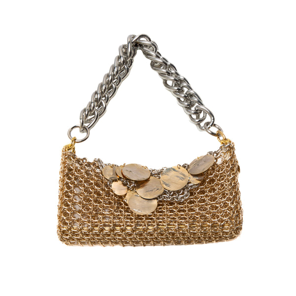 Silvia Gnecchi - Miranda Chainmail Bag - Gold
