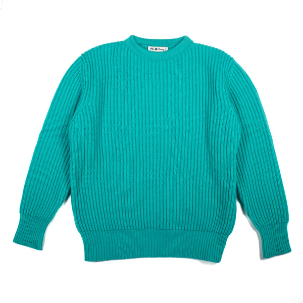 Mr. Chung Cashmere Crewneck Sweater - Aqua