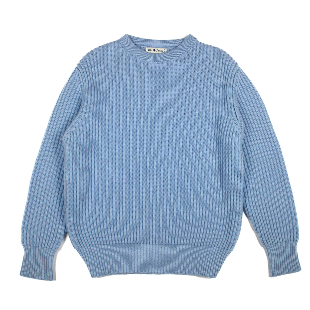 Mr. Chung Cashmere Crewneck Sweater - Cloud