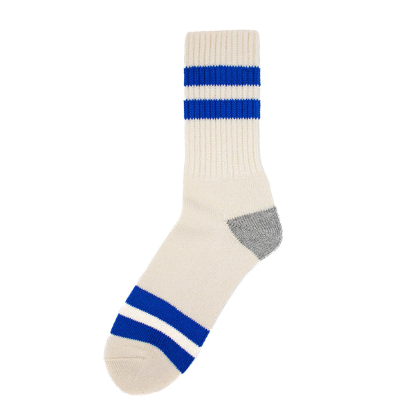 Mr. Chung Retro Twin Stripe Socks - Off White