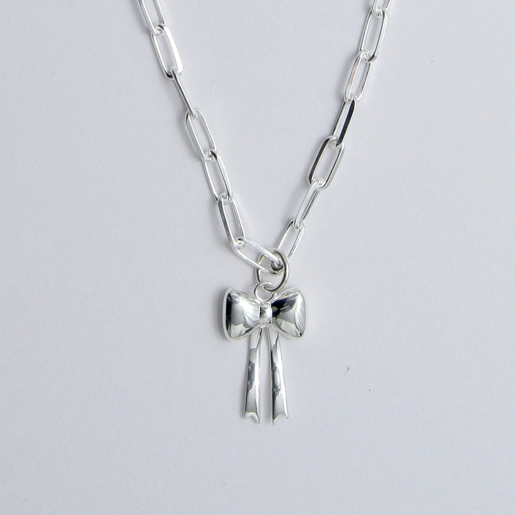 Prawn -  Bow Necklace