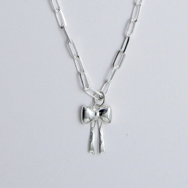 Prawn -  Bow Necklace