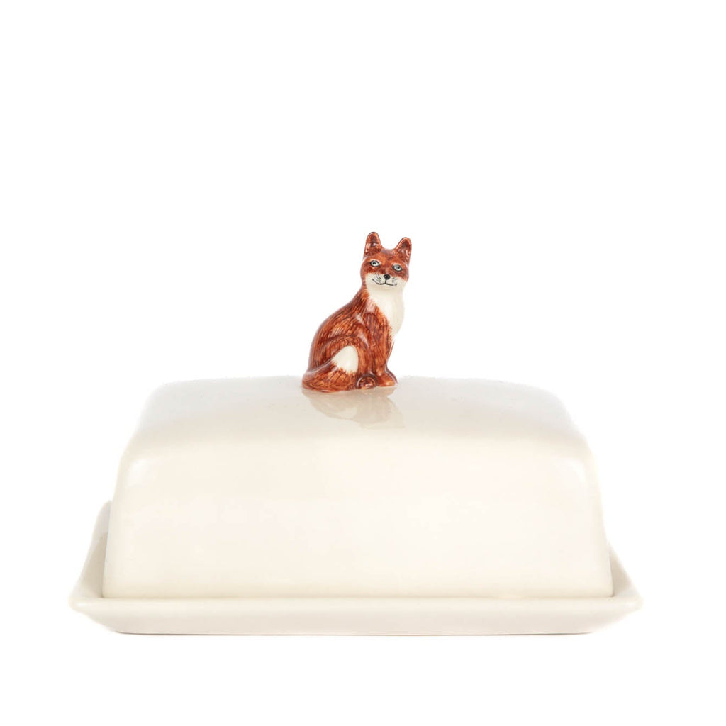 Quail - Butter Dish - Fox