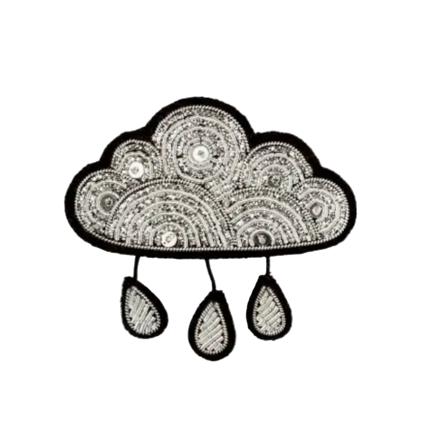 Macon et Lesquoy - Cloud and Rain - Brooch