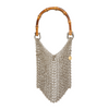 Silvia Gnecchi - Bamboo Chainmail Bag - Silver