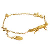 Alex Monroe - Fox, Rabbit & Mouse Chase Bracelet