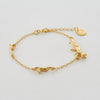 Alex Monroe - Fox, Rabbit & Mouse Chase Bracelet