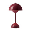 Verner Panton - Portable Flowerpot Table Lamp VP9 - Dark Plum