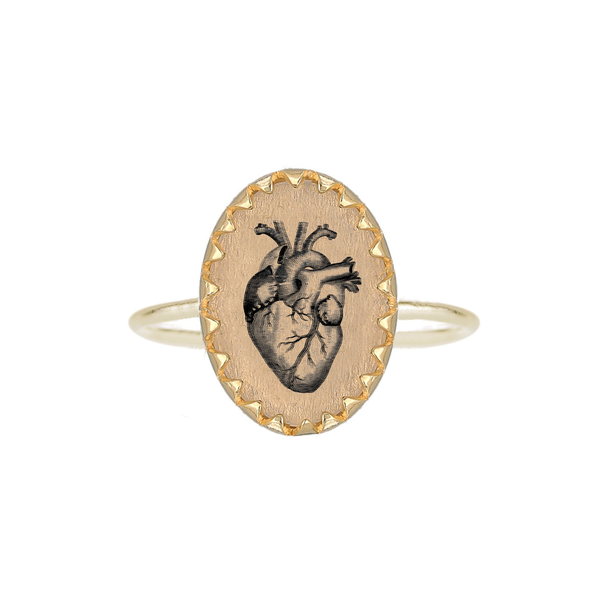 Anzu - Victoria Ring - Gold Vermeil - Heart