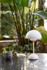 Verner Panton - Portable Flowerpot Table Lamp VP9 - Chrome Plated