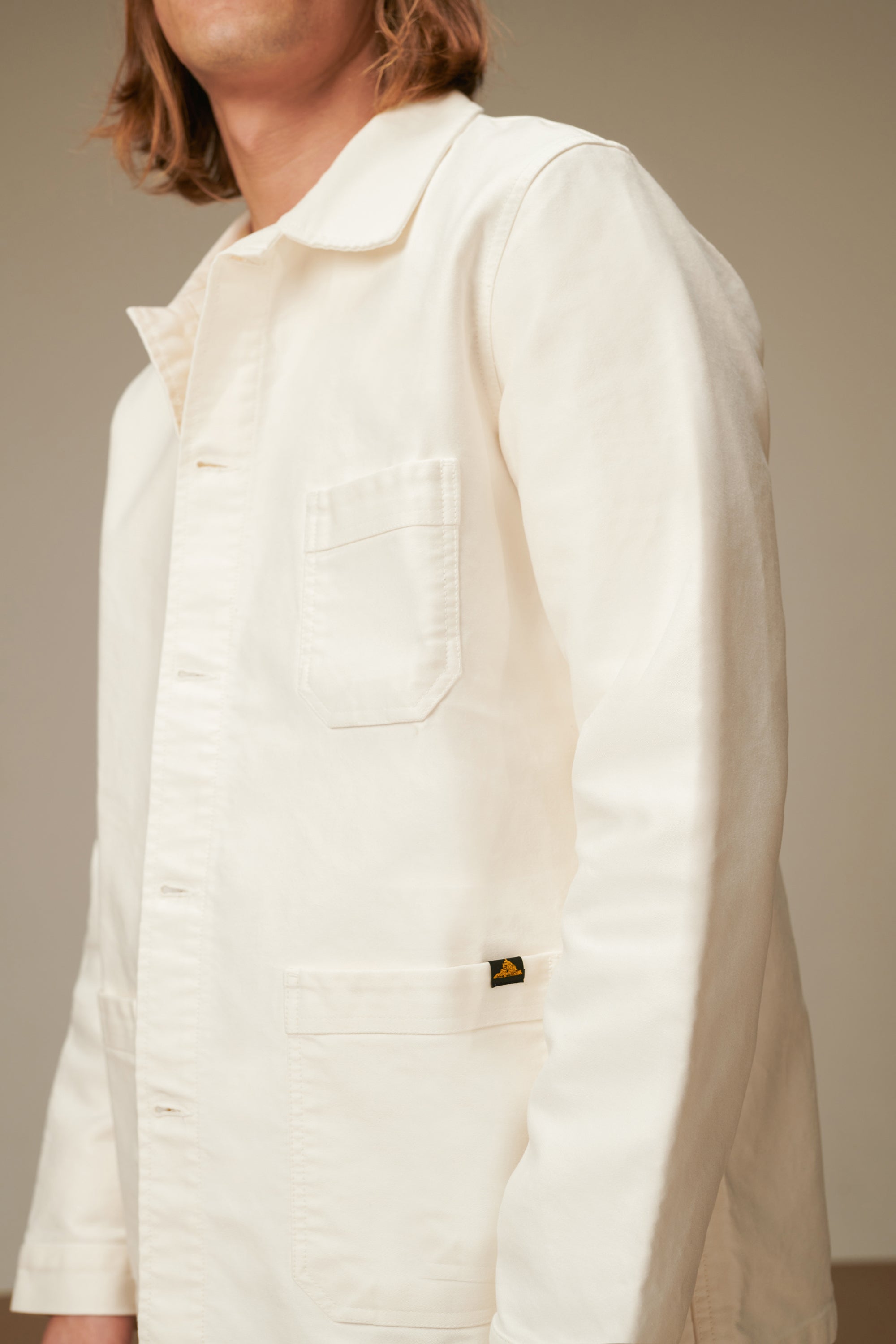Le Mont St Michel Genuine Work Jacket Off White November 19 Shop