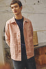 Le Mont St Michel - Genuine Work Jacket - Ash Pink