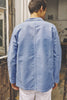 Le Mont St Michel - Vintage Washed Work Jacket - Blue