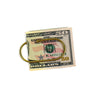 Brass Paper Clip Shape Money Clip