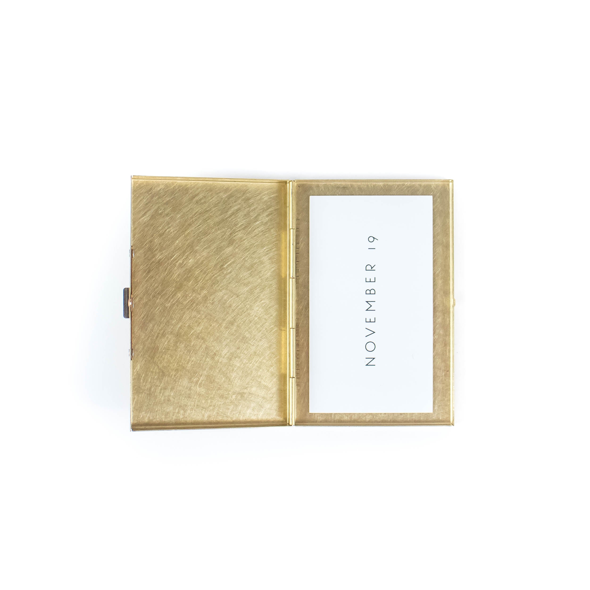 Brass Box Card Holder - Japan – November 19 Shop